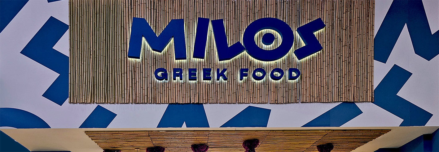 MILOS GREEK FOOD - fast-casual in chiave Greek Chic